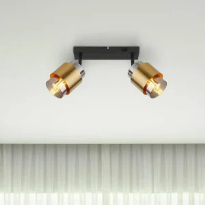 Cheap Globo Spot pour plafond Milley à 2 lampes
