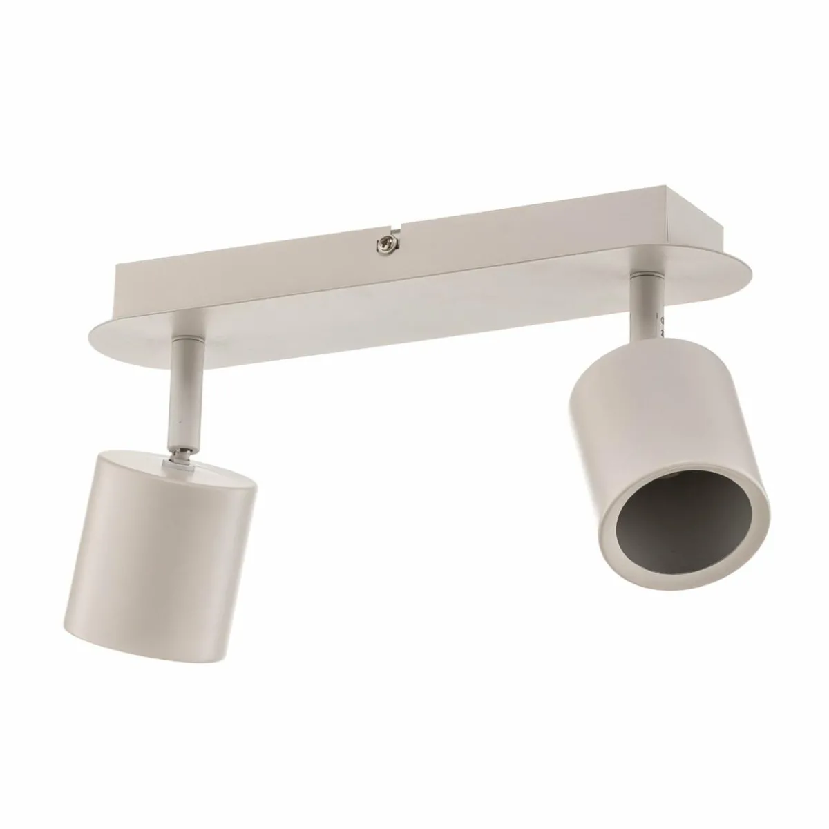 spot_pour_plafond_modo_en_inox_blanc_deux_lampes_1.webp Clearance Luminex Spot pour plafond Modo en inox, blanc, deux lampes