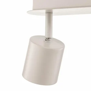 Clearance Luminex Spot pour plafond Modo en inox, blanc, deux lampes