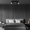 Sale Briloner Spot pour plafond Plek GU10 noir/argent à 2 lampes