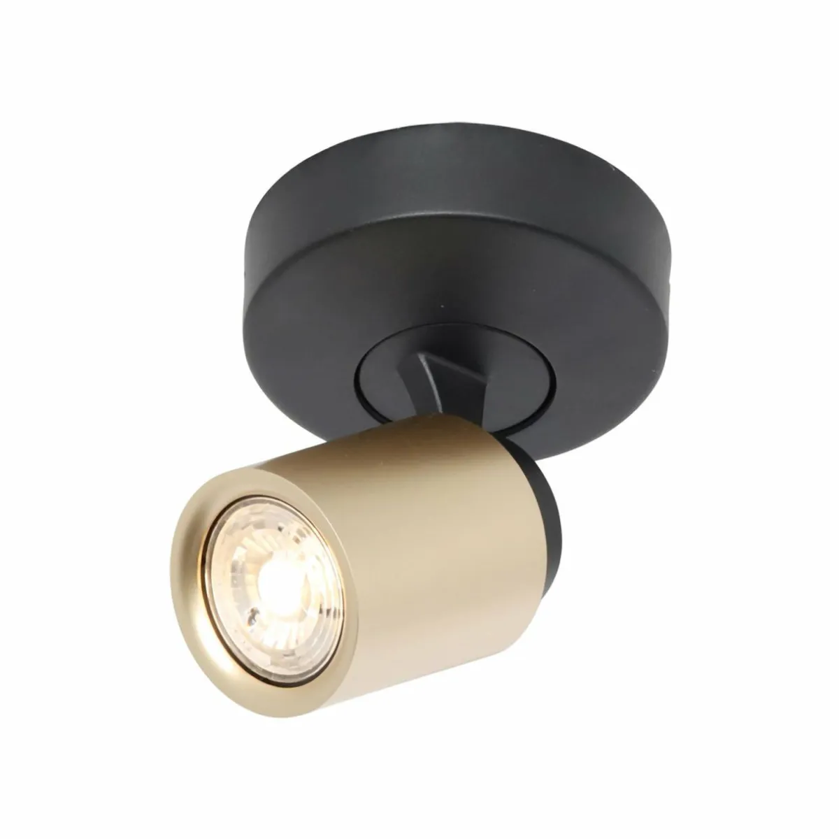 spot_pour_plafond_razza_noiror___cm_mtal_0.webp Sale Freelight Spot pour plafond Razza, noir/or, Ø 13 cm, métal