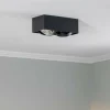Online Argon Spot pour plafond Ronda à 2 lampes, noir