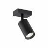 Best Argon Spot pour plafond Sado noir acier ajustable 1 lampe angulaire