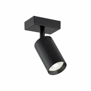 Best Argon Spot pour plafond Sado noir acier ajustable 1 lampe angulaire