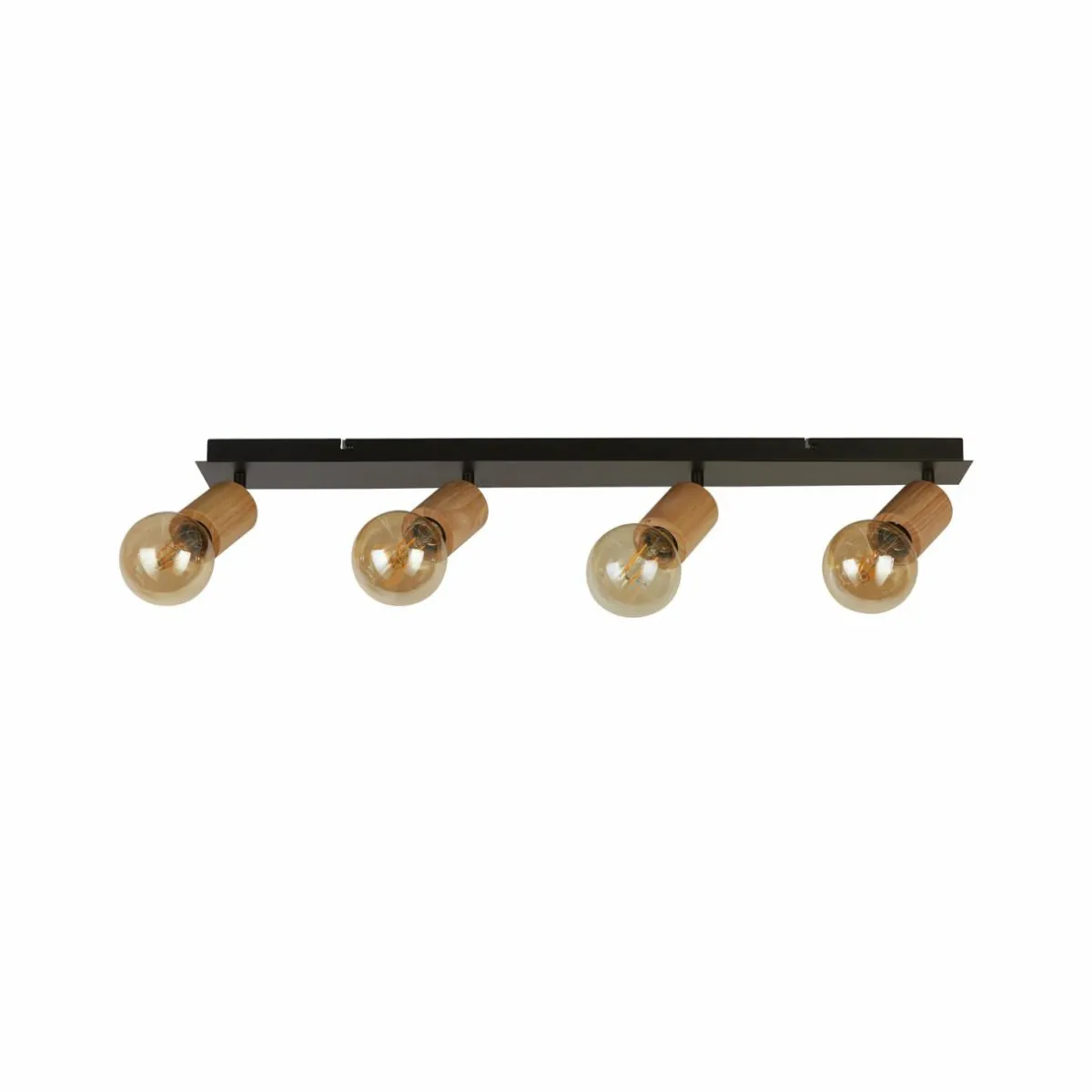 spot_pour_plafond_spinny__lampes_bois_de_caoutchouc_longueur__cm_e_0.webp Clearance Searchlight Spot pour plafond Spinny, 4 lampes, bois de caoutchouc, longueur 90 cm, E27