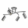 Hot Lucea Spot pour plafond Spotte, chromé, à 4 lampes