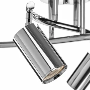 Hot Lucea Spot pour plafond Spotte, chromé, à 4 lampes