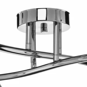 Hot Lucea Spot pour plafond Spotte, chromé, à 4 lampes