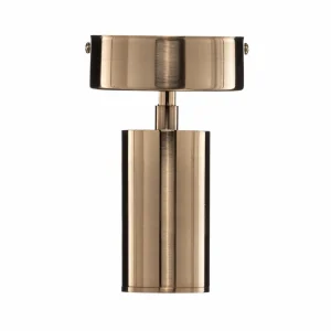Fashion Lucea Spot pour plafond Spotte, laiton ancien, 1 lampe