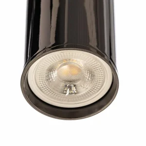 Flash Sale Lucea Spot pour plafond Spotte, noir-chromé, à 2 lampes