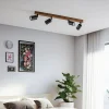 Shop TK Lighting Spot pour plafond Subrin, noyer, à 4 lampes