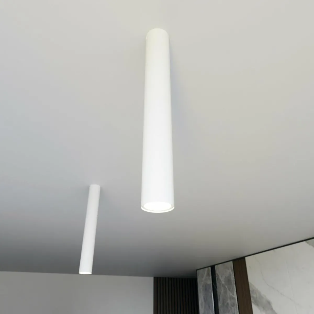 spot_pour_plafond_tecno_l_acier_gu_hauteur__cm_blanc_3.webp Fashion EMIBIG LIGHTING Spot pour plafond Tecno 1L, acier, GU10, hauteur 45 cm, blanc