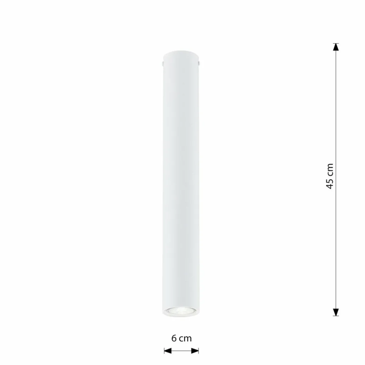 spot_pour_plafond_tecno_l_acier_gu_hauteur__cm_blanc_4.webp Fashion EMIBIG LIGHTING Spot pour plafond Tecno 1L, acier, GU10, hauteur 45 cm, blanc
