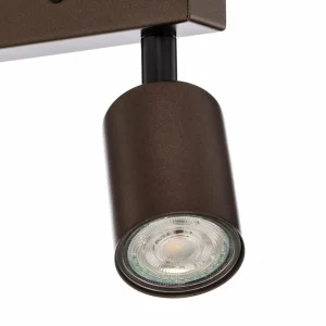 Store TK Lighting Spot pour plafond Top, ajustable, brun, à 2 lampes linear
