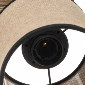 Sale BRITOP Spot pour plafond Tubo, pin, beige, à 2 lampes