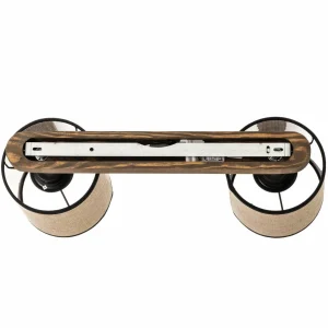 Sale BRITOP Spot pour plafond Tubo, pin, beige, à 2 lampes
