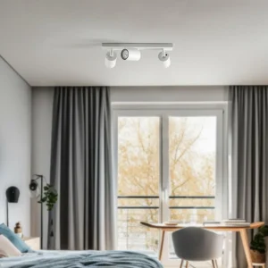 Best Sale SIGMA Spot pour plafond Zoom, à 3 lampes, blanc