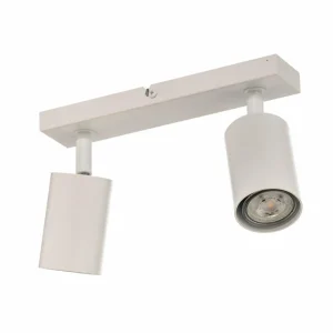 Hot SIGMA Spot pour plafond Zoom, à 2 lampes, blanc