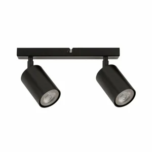 Cheap SIGMA Spot pour plafond Zoom, à 2 lampes, noir