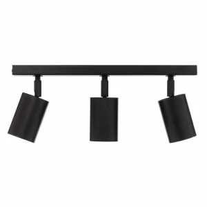 Discount SIGMA Spot pour plafond Zoom, à 3 lampes, noir