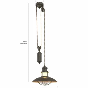 Sale Lindby Suspension à câble réglable en hauteur Louisanne