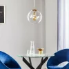 Hot ALDEX Suspension 562, verre clair, calotte/rosace dorée