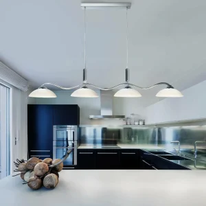 Shop Searchlight Suspension à volutes Priscilla à 4 lampes
