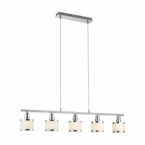 Best JUST LIGHT. Suspension Accor, à 5 lampes