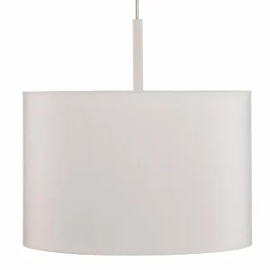 Fashion Nowodvorski Lighting Suspension Alice, Ø 37,5 cm, blanc
