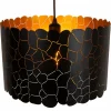 Online Lucide Suspension Almelo, 1 lampe, noir/or, métal