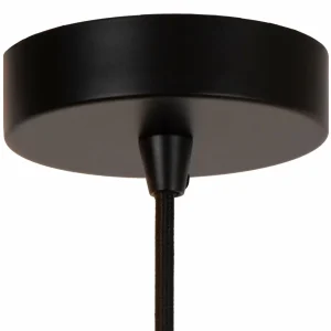 Online Lucide Suspension Almelo, 1 lampe, noir/or, métal