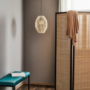 Flash Sale Viokef Suspension Anteo en rotin, ovale haut