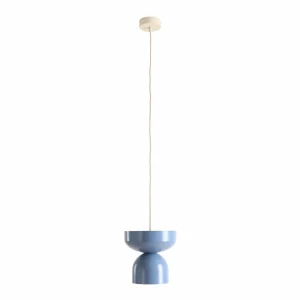 Fashion ALDEX Suspension Api, bleu, abat-jour métallique, 30 cm