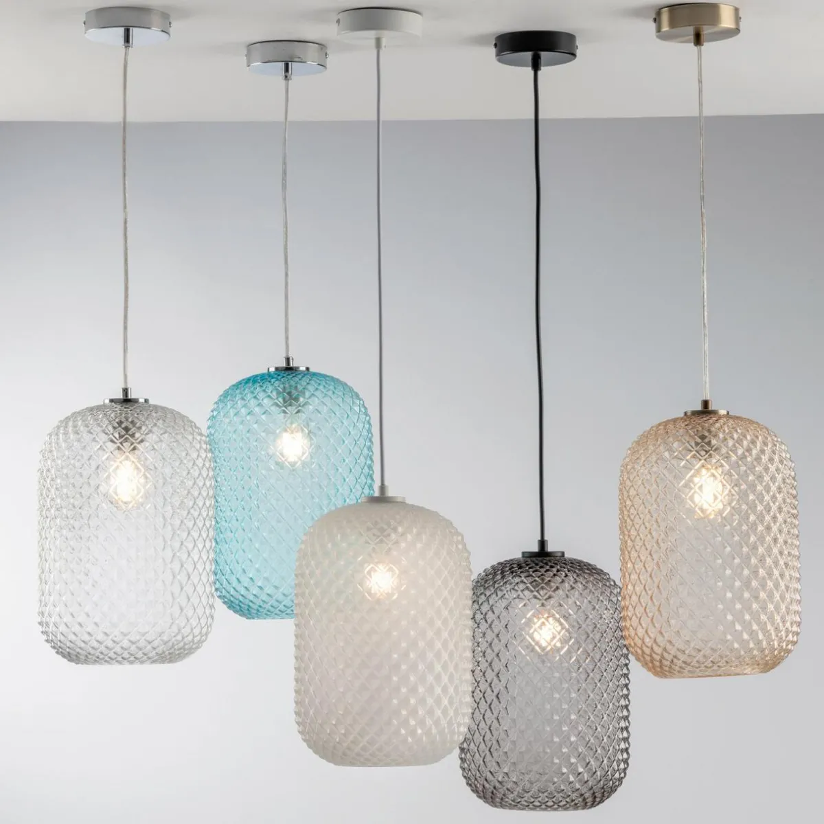 suspension_ashford_s_abatjour_verre_bleu_1.webp Flash Sale Eco-Light Suspension Ashford S15 abat-jour verre bleu