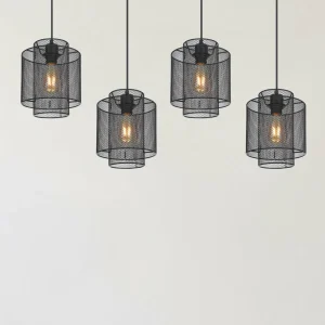 Online Globo Suspension Augustin, à 4 lampes