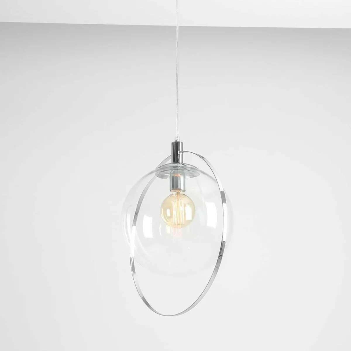 suspension_aura_chrome_mtal_verre_transparent_e_0.webp Hot ALDEX Suspension Aura, chrome, métal, verre, transparent, E27