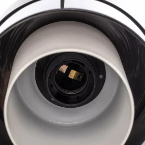 Store Avonni Suspension AV-4288-1BSY en métal et verre