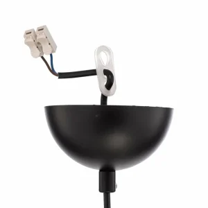 Store Avonni Suspension AV-4288-1BSY en métal et verre