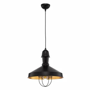 Outlet Avonni Suspension AV-4106-M25-BSY avec abat-jour cage