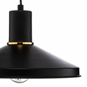 Flash Sale Avonni Suspension AV-4106-M24-BSY en métal, noire