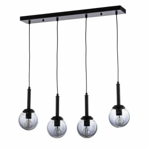 Store Avonni Suspension AV-7002-1781-4Y-BSY à 4 lampes allongée