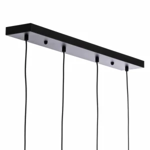 Store Avonni Suspension AV-7002-1781-4Y-BSY à 4 lampes allongée