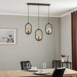 Best Avonni Suspension AV-4275-3Y-BSY barres, à 3 lampes