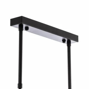Outlet Avonni Suspension AV-1732-4Y-BSY noire, à 4 lampes