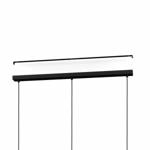 New EGLO Suspension Bajazzara, trois abat-jour en cage, noir