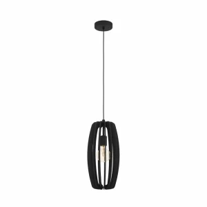 Online EGLO Suspension Bajazzara, un abat-jour en cage, noir
