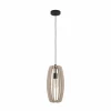 New EGLO Suspension Bajazzara, un abat-jour en cage, sable