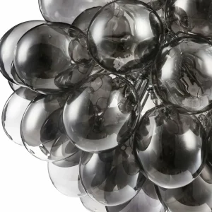 Store Maytoni Suspension Balbo en gris fumée