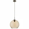 Shop Searchlight Suspension Balls avec verre de lampe ambré 30 cm