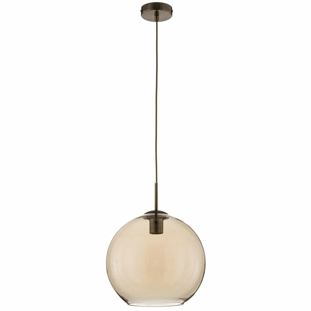 suspension_balls_avec_verre_de_lampe_ambr_cm_0.webp Shop Searchlight Suspension Balls avec verre de lampe ambré 30 cm